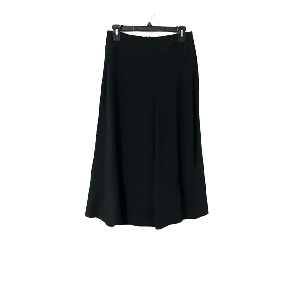 Wet Seal Black Bell Bottom Flare Mid-rise Cropped Pants Size 7